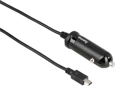 Produktbild von Hama Vehicle Charging Cable, mini USB, 12 V