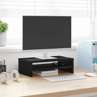 Produktbild von Möbel Monitorständer Schwarze Eiche 42x24x13 cm Holzwerkstoff - Monitorständer CC4579