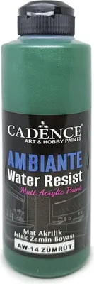 Obrázek produktu pro Cadence Acrylfarbe wasserfest 250 ml smaragdově zelená s katalyzátorem