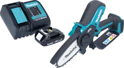 Obrázok produktu pre Makita DUC 101 Z Akumulátorová vyvetvovacia píla 18 V 10 cm bez kefiek Solo - bez batérie, bez nabíjačky