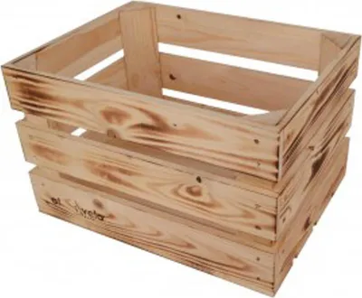 Produktbild von Atran Holzbox velo Woody Fruit natur, 39x24x29cm, inkl. AVS System