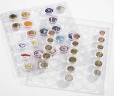 Produktbild von Leuchtturm (327928) Kunststoffhüllen ENCAP, für 5Euro-Sätze in Kapseln