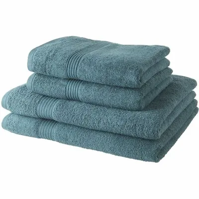 Produktbild von TODAY Handtuch-Set 4tlg. ozeanblau