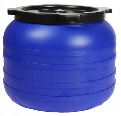Zdjęcie produktu dla Beczka Plastikowa 100 L Do Kiszenia Kapusty Deszczówka Woda Zakręcana