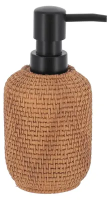 Produktbild von Seifenspender aus polyresin „adele“, 250 ml – dunkelnatur - Tendance