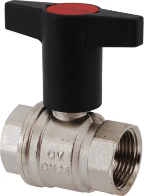 Produktbild von Oventrop Kugelhahn Optibal mit Knebelgriff, IG, 1"