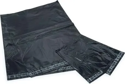Image de Enveloppes d'expédition en film plastique 260 x 350 mm NOIR FB03/B4 – 50 pièces