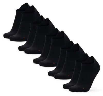 Produktbild von DANISH ENDURANCE Kurze Laufsocken, Atmungsaktive Sommer Sportsocken, Damen und Herren, 5 Paar, Schwarz, 39-42