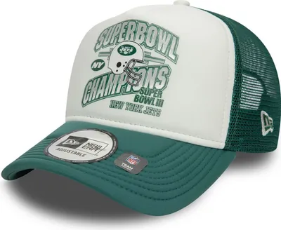 Obrázok produktu pre New Era A-Frame Mesh Trucker Cap SUPERBOWL New York Jets