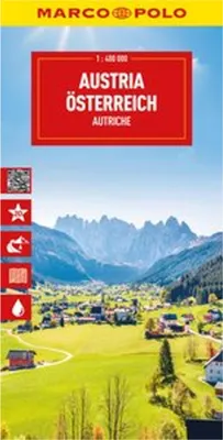 Obrázek produktu pro MARCO POLO Cestovní mapa Rakousko 1:400 000