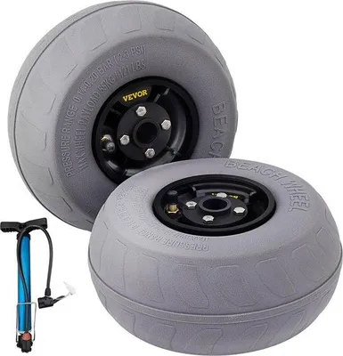 Obrázok produktu pre Koleso na vozík z PVC, priemer 26 cm, 2 ks, nosnosť 35 kg