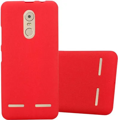 Immagine prodotto di Cadorabo custodia protettiva per Lenovo K6 / K6 POWER in rosso custodia del telefono cellulare TPU Etui Cover Case