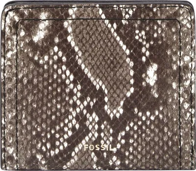 Produktbild von FOSSIL Geldbörse Logan RFID Small Bifold Python grau