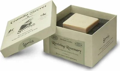 Produktbild von Gamila Secret, Reviving Rosemary, Cleansing, Scented Soap Bar , For Face & Body, 115 g