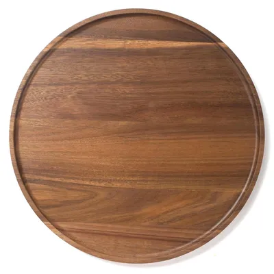 Image de Solidchoice - Plateau décoratif en bois d'acacia pour la maison et la cuisine