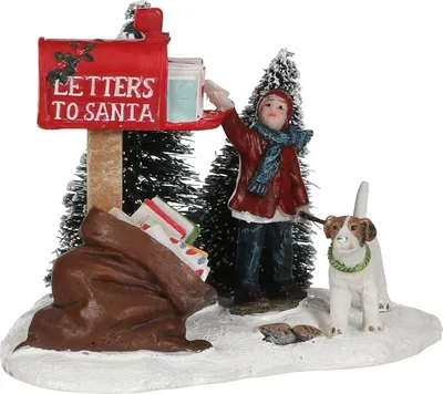 Produktbild von Weihnachtsfigur Briefe an Santa