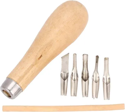 5-in-1 Set zum Teppichschneiden und Holzschnitzen