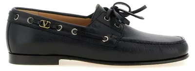 Produktbild von Valentino Garavani Loafer aus Leder in Schwarz