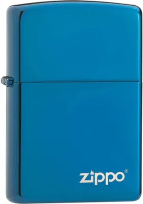 Produktbild von Zippo -Logo Saphirwinddichte leichter
