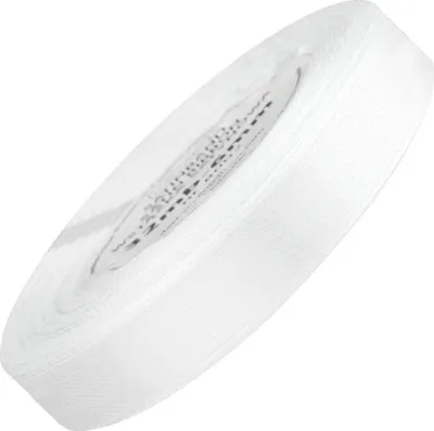 Produktbild von Satinband 12 mm - Weiß - 32 lfm