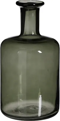 Produktbild von Mica Decorations Regal Glasflasche - H30 x Ø16 cm - Glas - Grün