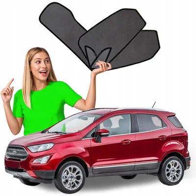 Produktbild von Ford EcoSport MK2 II Sonnenblenden Set Magnetisch 5-teilig