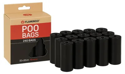 Immagine prodotto di Sacchetti per cani – Extra resistenti e durevoli – 240 pezzi – biodegradabili