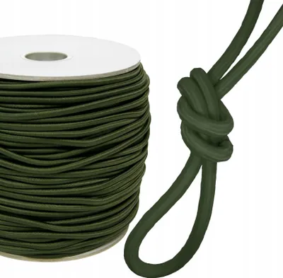 Immagine prodotto di Ekspand | Corda di gomma ROPE - 12mm - verde - alta elasticità - resistente ai raggi UV - lunghezza 80m