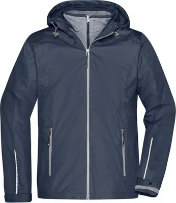 Produktbild von Men's 3-in-1-Jacket navy/silver, Gr. XXL