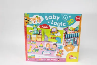 Zdjęcie produktu dla Lisciani Carotina Baby Logic 3D Zabawki 92543