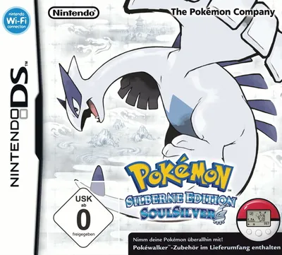 Produktbild von Pokemon Silberne Edition- SoulSilver (meistens ohne Pokewalker, bitte auf Anbieterhinweise achten)