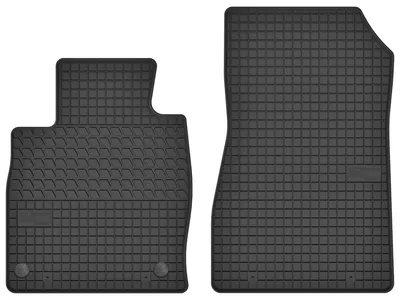 Produktbild von Gummi-Fußmatten Vorne für Nissan Juke II F16 2019- (Crossover) – 2-tlg, Schwarz, passgenau – Wielganizator SolidTread