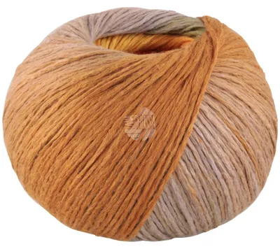 Produktbild von Lana Grossa - Cotonella 0015 graubeige oliv gelb blassorange orange lachs nougat