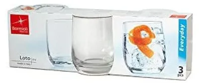 Obrázok produktu pre Bormioli Rocco 5139628, Priehľadná, Sklo, 6 kusov, Kolo, Vymazať, 275 ml