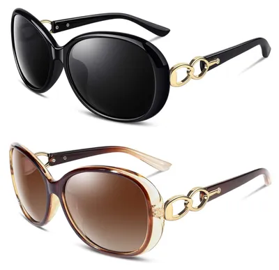 Produktbild von Große Damen Sonnenbrille mit UV400 Schutz