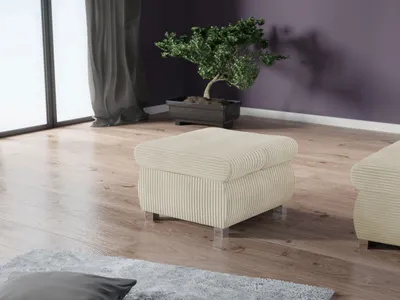 Obrázok produktu pre Taburetka ABEL 1 - špinavá biela