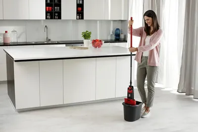 Produktbild von Professioneel vloermop set - Extra groot en nachtzwerg