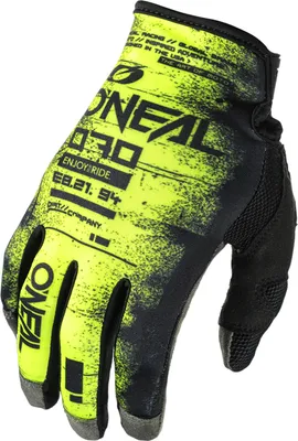 Produktbild von Oneal Mayhem Scarz Motocross Handschuhe, schwarz/neon-gelb, L