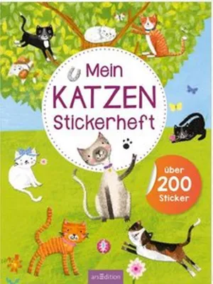 Produktbild von Mein Katzen-Stickerheft