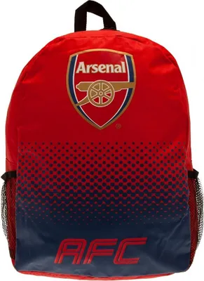 Produktbild von Arsenal FC - Rucksack, mit Farbverlauf BS3850 (Einheitsgröße) (Rot/Marineblau)