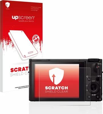 Produktbild von upscreen Schutzfolie für Sony Cyber-Shot DSC-RX100 III Displayschutz Displayschutzfolie Folie Klar Transparent