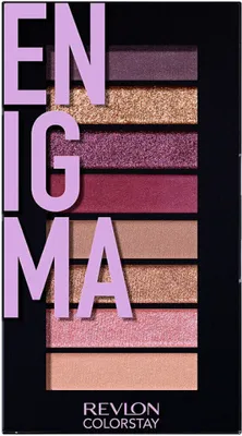 Produktbild von Revlon ColorStay Looks Book, Metallisch, Rauchig, Glättend, Violett, Enigma, 8 Farben, Matte, Metallisch, Schimmer, Frauen