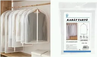 Obrázok produktu pre Obal na oblek 60x140cm so zipsom BT