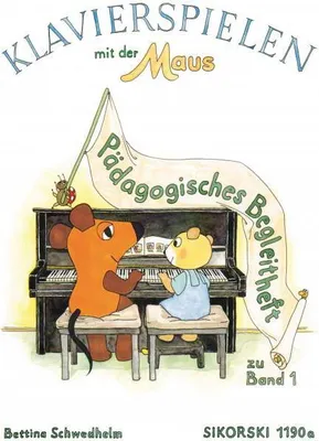 Produktbild von Klavierspielen mit der Maus. Pädagogisches Begleitheft