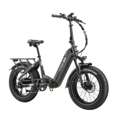Produktbild von TTGO F6 Boost Fat E-Bike 20 Zoll Elektro Fahrrad 48V 18Ah Akku 250W Drehmomentsensor Federgabel Hydraulische Scheibenbremsen Dunkelgrau