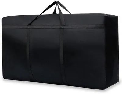 Produktbild von Unyqoos® Wasserdichte Aufbewahrungstasche für Bettwäsche – 180 L (100×30×60 cm), große faltbare Tasche für Decken, Kleidung, Keller & Umzug