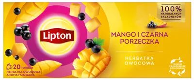 Zdjęcie produktu dla Lipton Fruit Mango i Czarna porzeczka 20TB