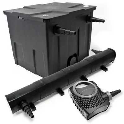 Obrázek produktu pro Sada:jezírkový filtr 12000l 72W UVC jezírkový čistič 80W jezírkové čerpadlo
