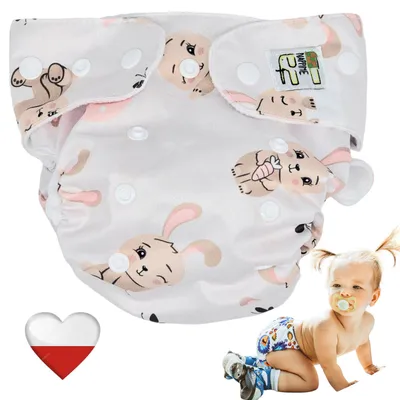 Productafbeelding van NappiMe herbruikbare pocketluier van microvezelfleece