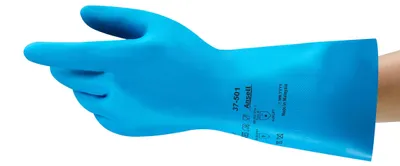 Nitril-Schutzhandschuhe, blau, Gr. S, 12 Paar, Chemikalienschutz